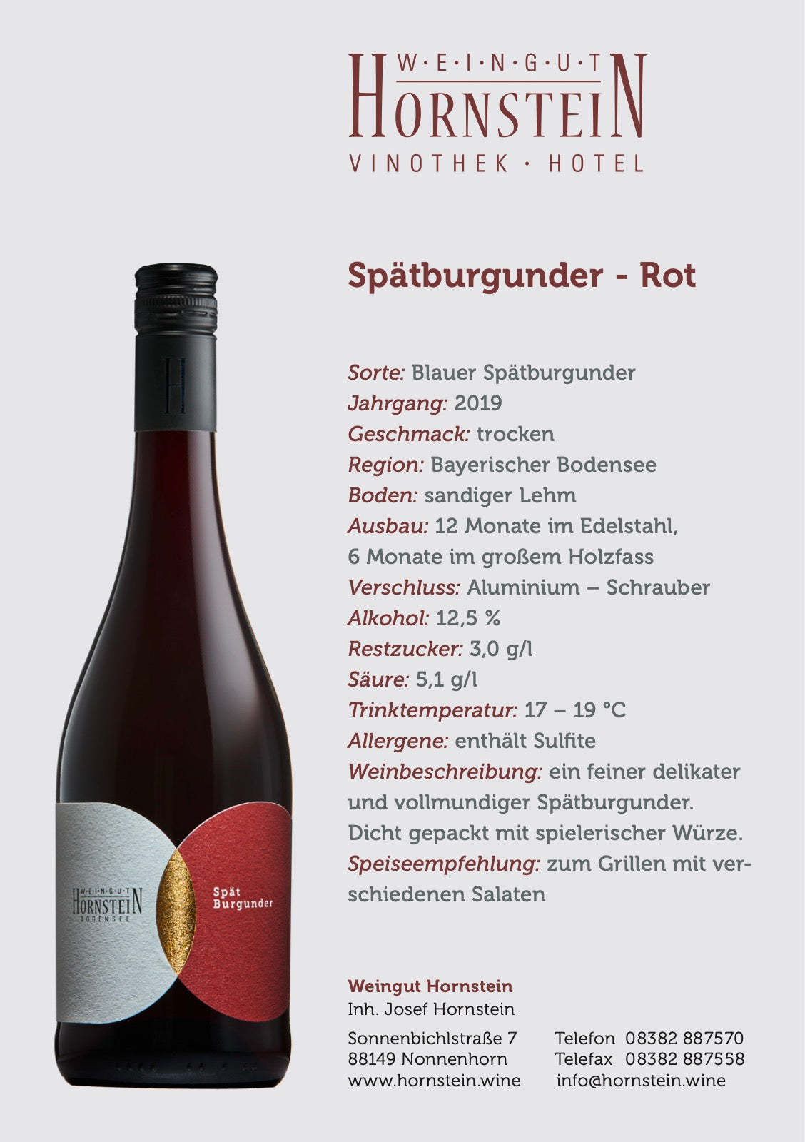 Weinexpertise 2024 | Spätburgunder | trocken