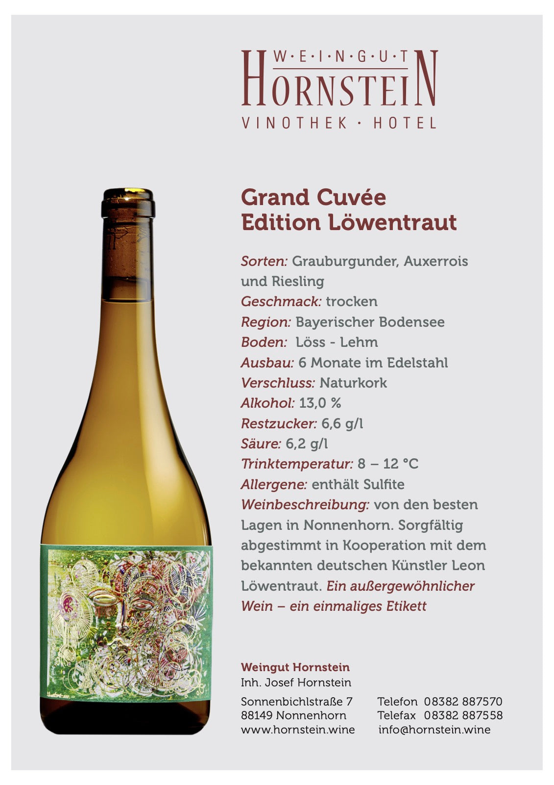 Weinexpertise 2021 | Grand Cuvée - Edition Löwentraut
