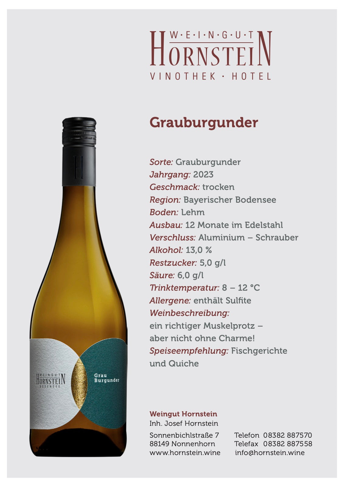 Weinexpertise 2022 | Pinot Gris | dry 